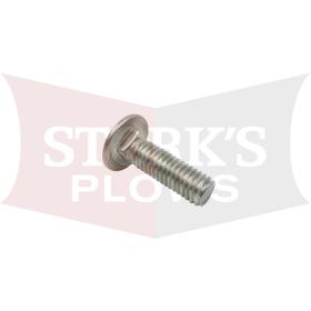 68621 Western Fisher Stainless Steel Carriage Bolt 3/8" X 1.25" Old Tornado / Poly-caster
