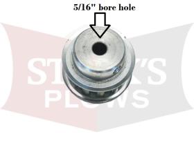 P2100 12 Tooth 5/16" Pulley Drive Gear Western / Fisher 500/1000/2000 Blizzard LP-8 Spreader Tailgate 93102
