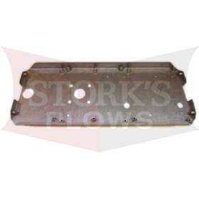 68807 Stainless Steel Motor Base Plate For Western / Fisher 500/1000/2000 Blizzard LP-8 Tailgate Spreader