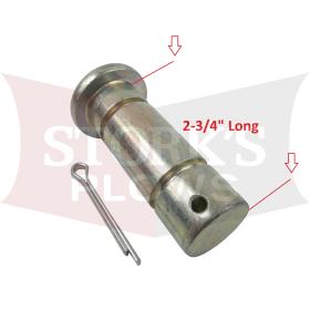 69496 Western 69666 Fisher Pin Kit 1" X 2-3/4" HTS Ram