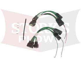 69859 2015+ Ford F150 LED Headlight Light Wiring Harness Adapter Western Fisher Blizzard Snowex