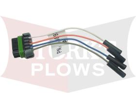 69893 SnowEx 10 Pin 4 Wires Connector Harness for Tailgate Spreaders Module Plug In