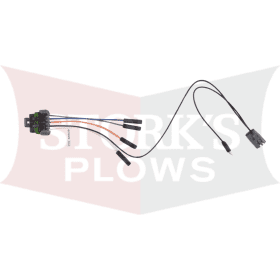 69939 10 Pin Connector Harness with Switch Striker Steel-Caster