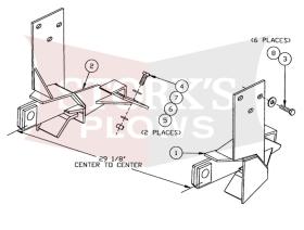 Fisher plow mount 7130B