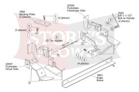 7144 fisher plow mount