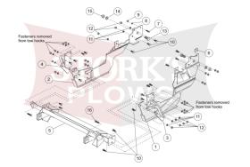 Fisher Plow Mount 7151-2