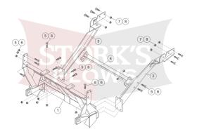 Fisher plow mount 7162