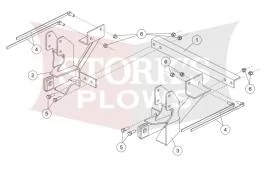 Fisher plow mount 7167