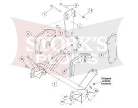 7171 Chevy GMC Plow Mount