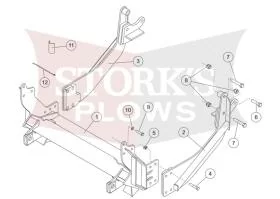 Fisher Plow Mount 7172 ford International