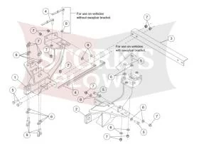 Fisher plow mount 7173