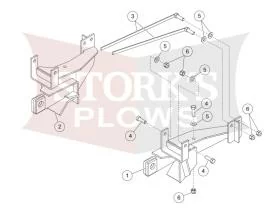 Fisher plow mount 7174 Ford