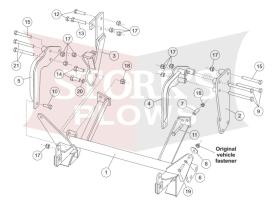 7177 Chevy GMC Plow Mount