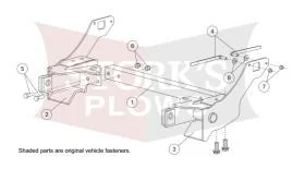 Fisher Plow Mount 7185