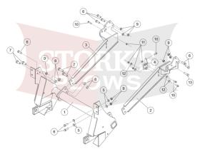 Fisher Plow Mount 7195