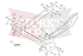 Fisher Plow Mount 7196-2