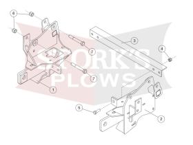 Fisher Plow Mount 7198