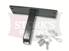 connect snowex spreader to trailer hitch