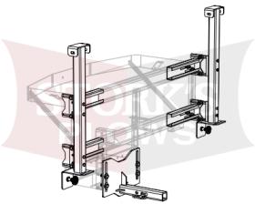 75915 Receiver Mount Salt Spreader Fisher Western 900