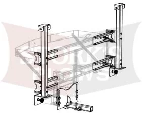 75915 Receiver Mount Salt Spreader Fisher Western 900