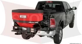 75917-1  Spreader Swing Away Pivot Mount Western Pro-Flo 900 Fisher Speed-caster 900