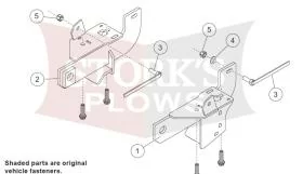 77106 fisher plow mount 