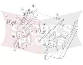 77107 Fisher MM2 Plow Mount NEW Body 2019-2026 Chevy GM Silverado Sierra K1500 