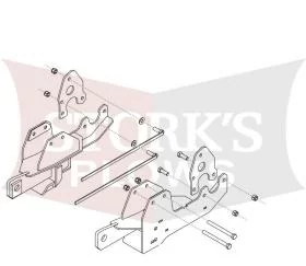 77109 Fisher Plow Mount 2020-2026 GM K2500/K3500