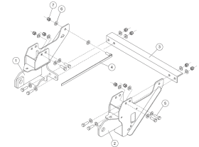 77117-1 Fisher MM2 Plow Mount NEW Body AT4 Trailboss 2019-2026 Chevy GM Silverado Sierra K1500