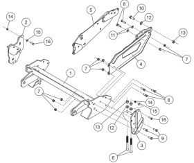 77119 Fisher Plow Mount 2025+ Isuzu N-Series Diesel