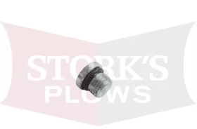 44344 Western Hex 4-M ORB Socket Plug Western Fisher SnowEx Pumps