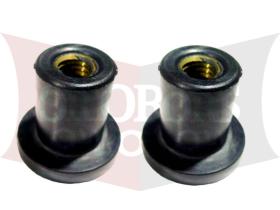 78267 New Western Fisher Blizzard 3/8 Well Nut Set (2 pack)