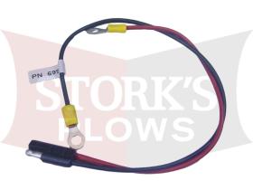 78399 Spinner Motor Harness SnowEx, Western, Fisher Tailgate Spreaders SP-575 SP-1075 SP-1875 Pro-Flow Speed-caster