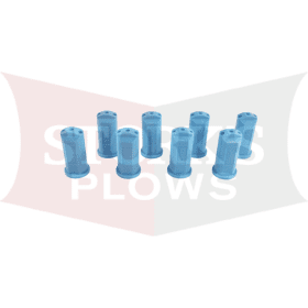 78523  8 Pack SnowEx LiquiMaxx Blue Boom Nozzle 1GPM TeeJet F51663 SJ3-10