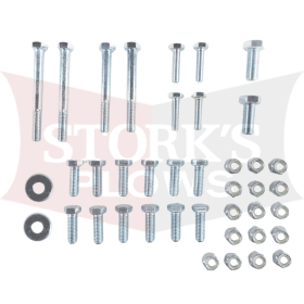 78821 Hardware Kit Bolt Bag Western Fisher Blizzard SnowEx Mount 33888 77111