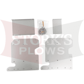 80221 Stainless Steel SnowEx Helixx Salt Spreader Chute Extension Kit