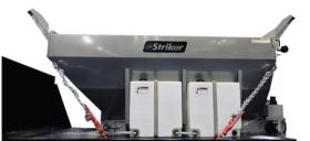 81119 New Western Fisher Striker Steelcaster 70" Wide Spill Guards 4.5 & 6 Yard 