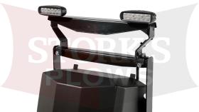 83980 Light Bar Kit LED Lights for UTV Straight Blade or V-Plow Western Impact Fisher Trailblazer Snowex