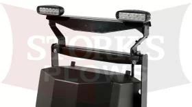 83980 Light Bar Kit LED Lights for UTV Straight Blade or V-Plow Western Impact Fisher Trailblazer Snowex