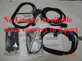 8436 Western Fisher HB1 or HB5 4 Port 3 Plug Wiring Kit Isolation Module Truck Side Light Harness
