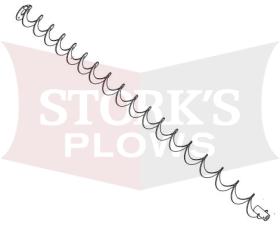 85466 SnowEx Stainless Steel 1.5, 2 Yard Helixx 92" Spreader Auger
