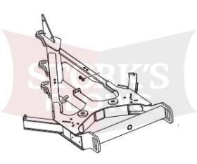 85686 10.5' Western T-Frame Ultramount MVP3 V Plow A-Frame ( 10'6" only )