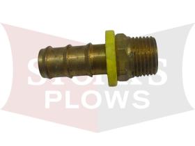 8752501610 Diamond 1/2 NPT Hose Quill Barb to 5/8" Rubber Hose Belt Drive Fluid Tank 