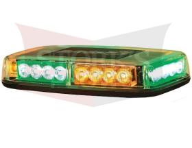 8891049 LED Multi-Mount 10 Pattern Light Bar Buyers Amber and Green