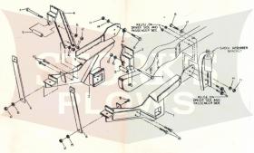 8AP109M Diamond Conventional Mount 87-91 Ford F350 F-350 AP109