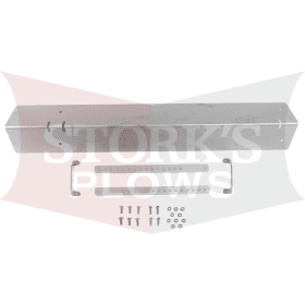 90385 Stainless Steel Inverted V Kit for Poly Western 1.5 Marauder Fisher Tempest Snowex Renegade