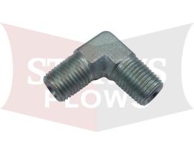 92278K Western 90 Elbow Cylinder Male / Male Power Angle Fitting Pipe Thread 1/4-20 