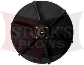 3008611 18" Poly Salt Spreader Spinner Disc W hub