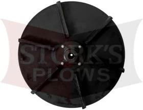 3008611 18" Poly Salt Spreader Spinner Disc W hub
