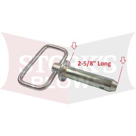 93038 Western Unimount  5/8"x 2-5/8 Jack Stand Pin  93034K 63586